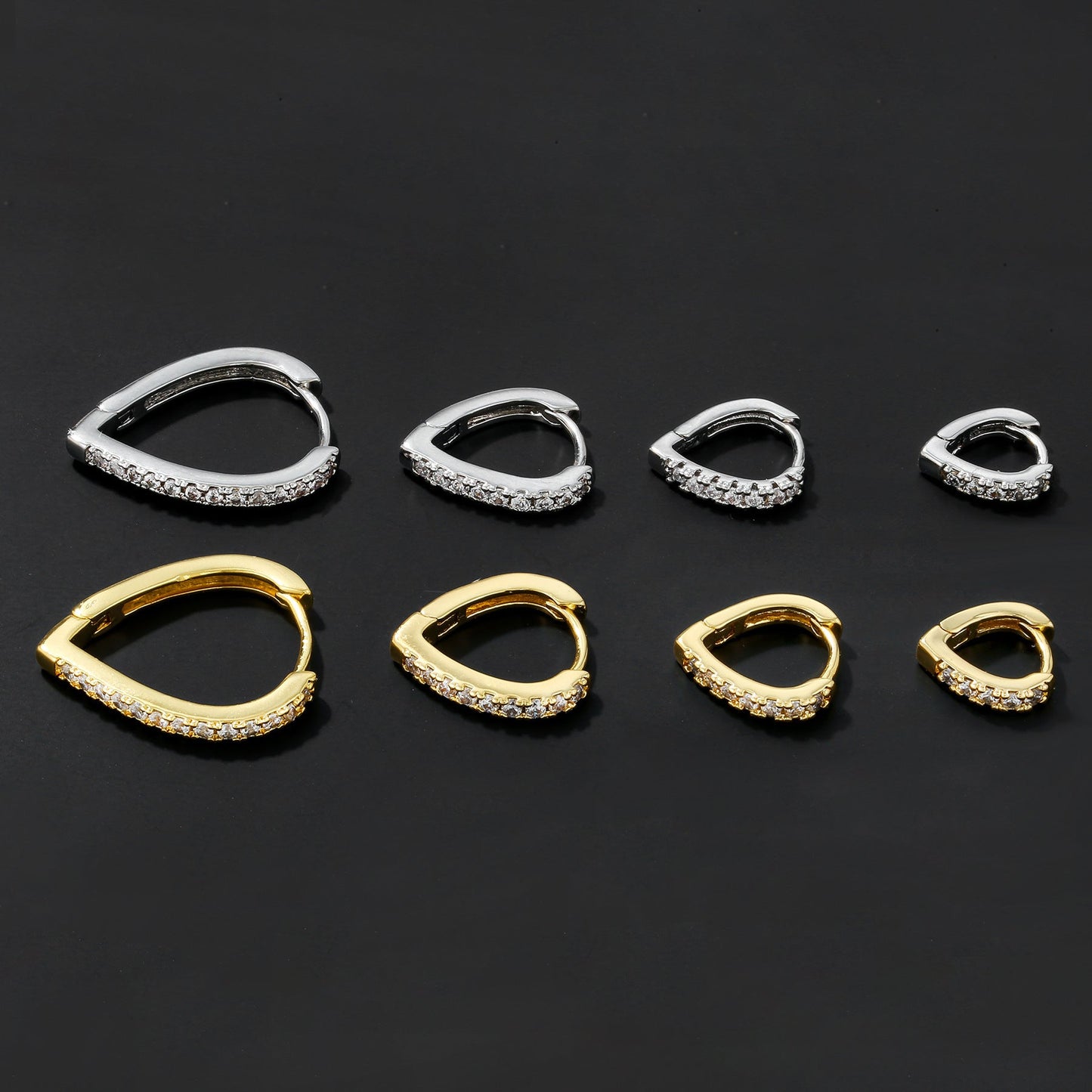 Simple Temperament Summer Cool Love Ear Clip