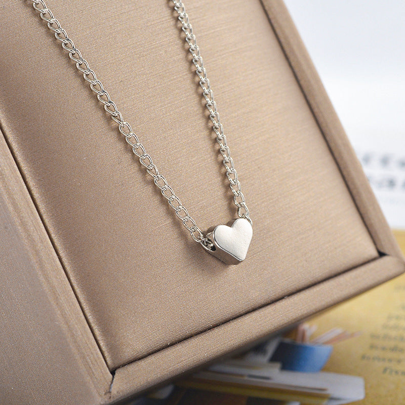 European And American Minimalist Love Necklace Bracelet