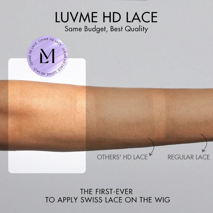Luvme All-Day Comfort™ Wig 180% Density Bouncy Wand Curly 7x6 Closure HD Glueless Wig Pre-Cut Lace