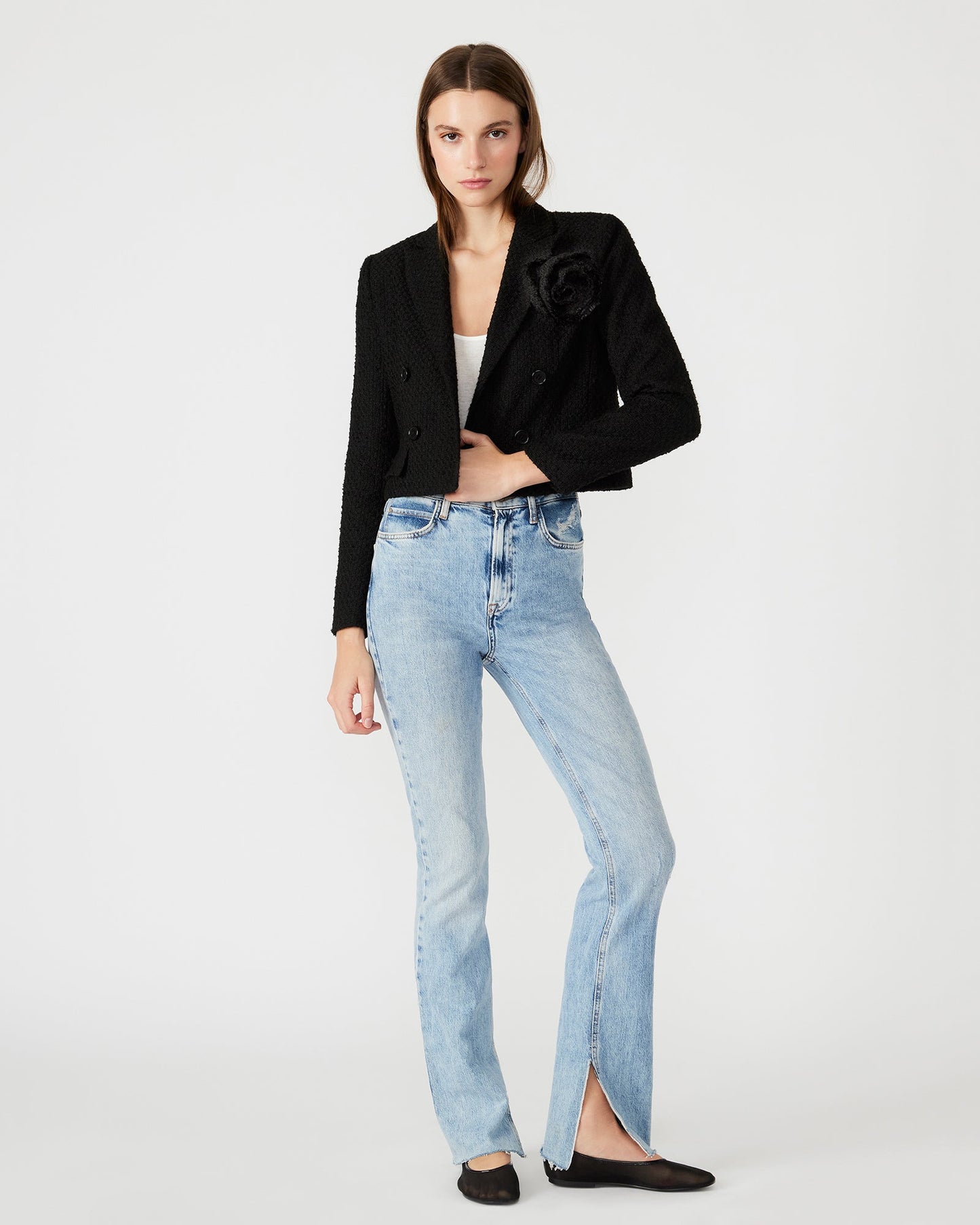 VIRGINIE BLAZER BLACK