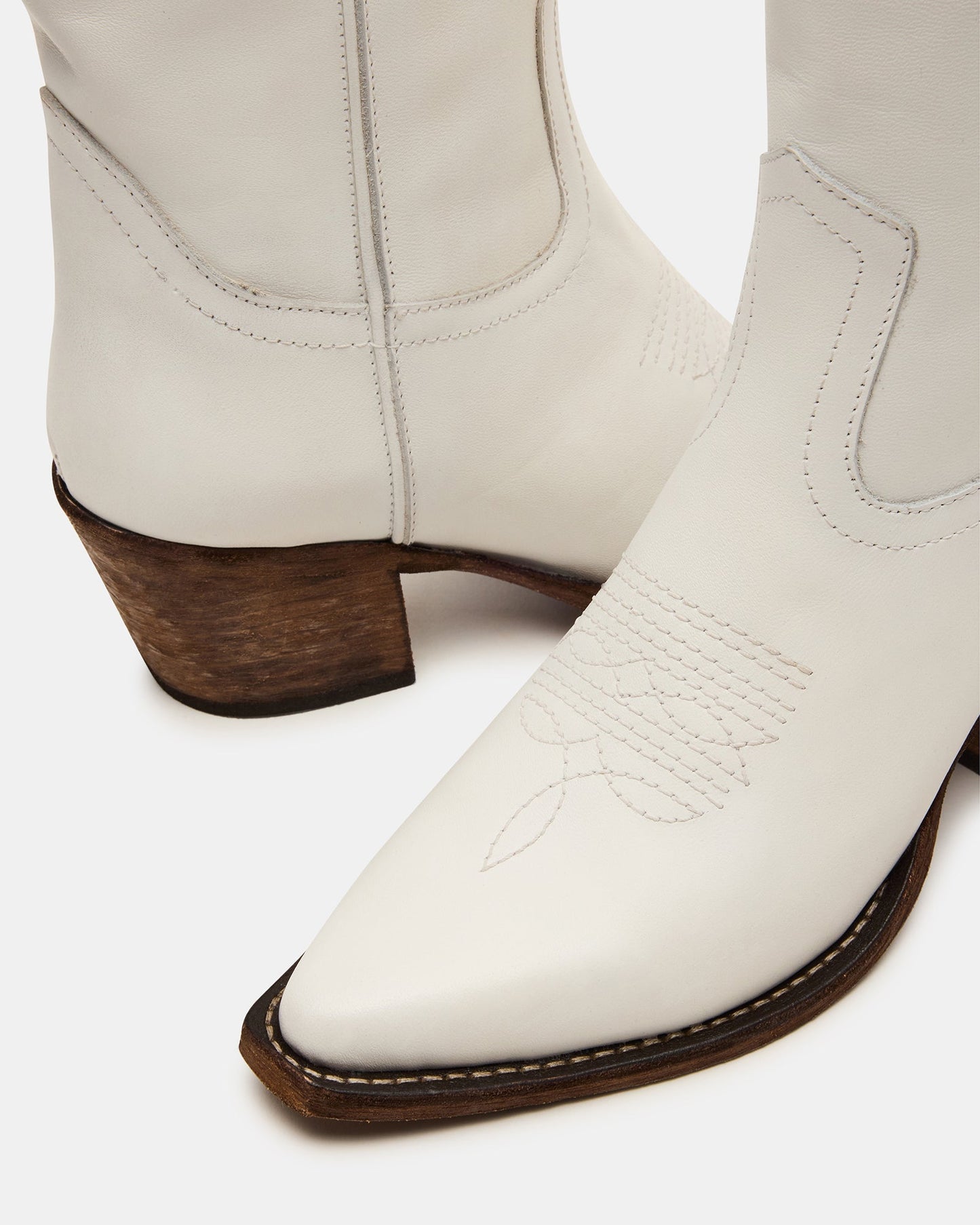 ALBANY WHITE LEATHER