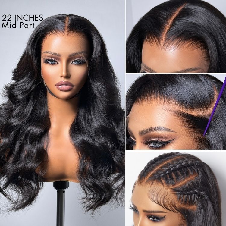 PreMax 2.0 Wigs - Nature Max Loose Body Wave Ear-to-ear Glueless 13x6 Frontal HD Lace C Part Wig