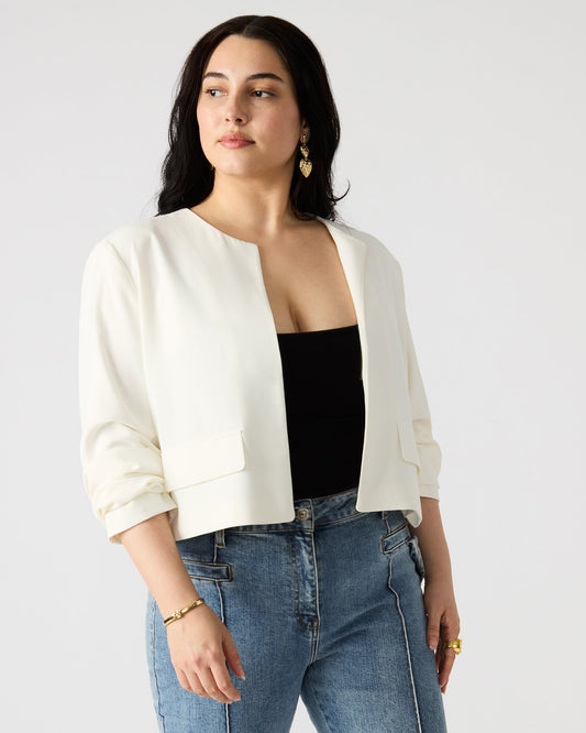 SERENEA BLAZER WHITE