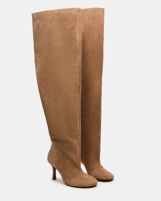 ALLISON TAUPE SUEDE