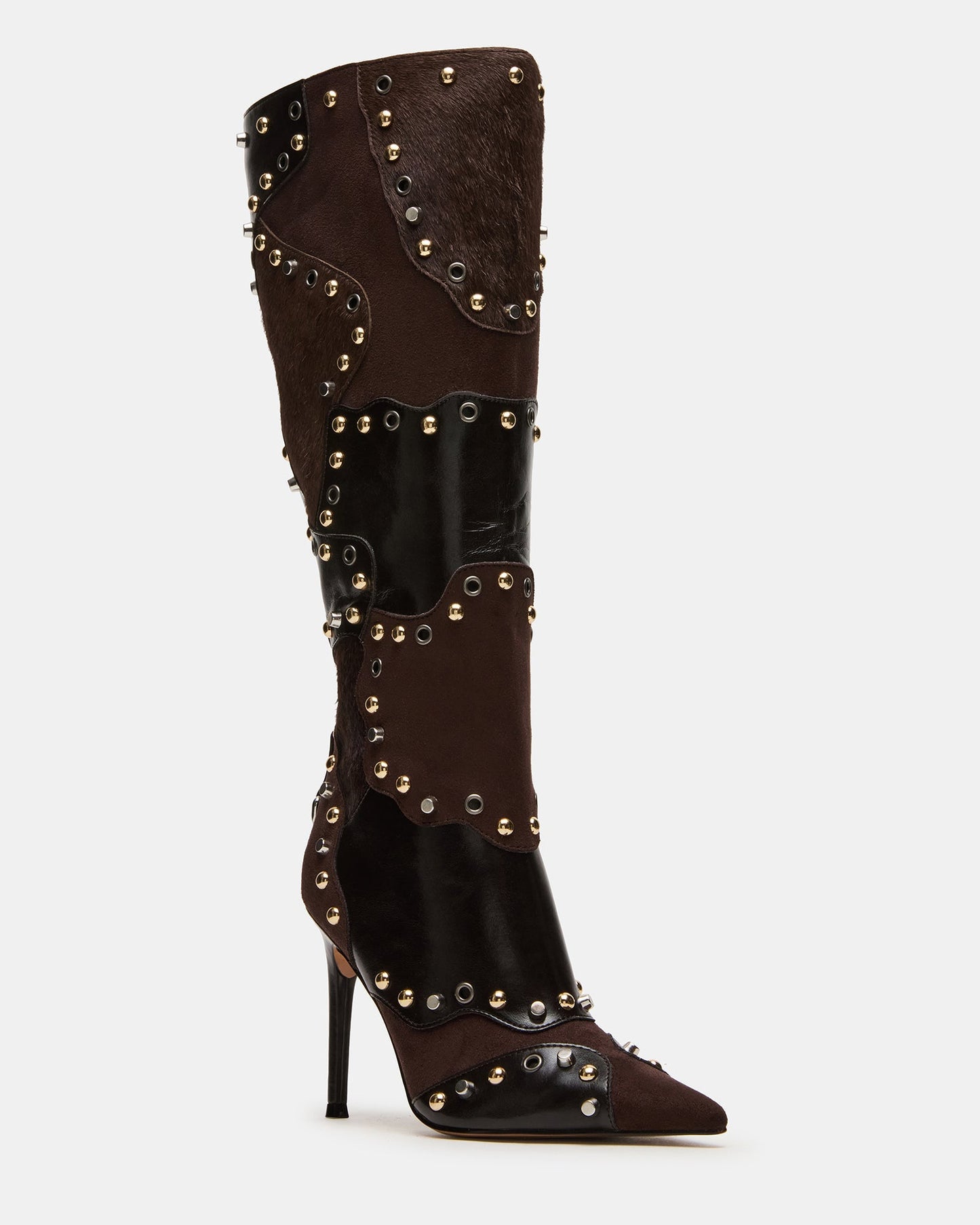 REVIVE BROWN MULTI WIDE CALF